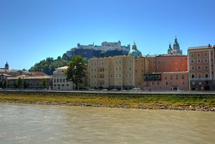 La fortezza Hohensalzburg a Salisburgo