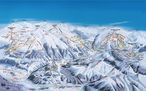 Mappa sciistica - Gerlos nel Zillertal